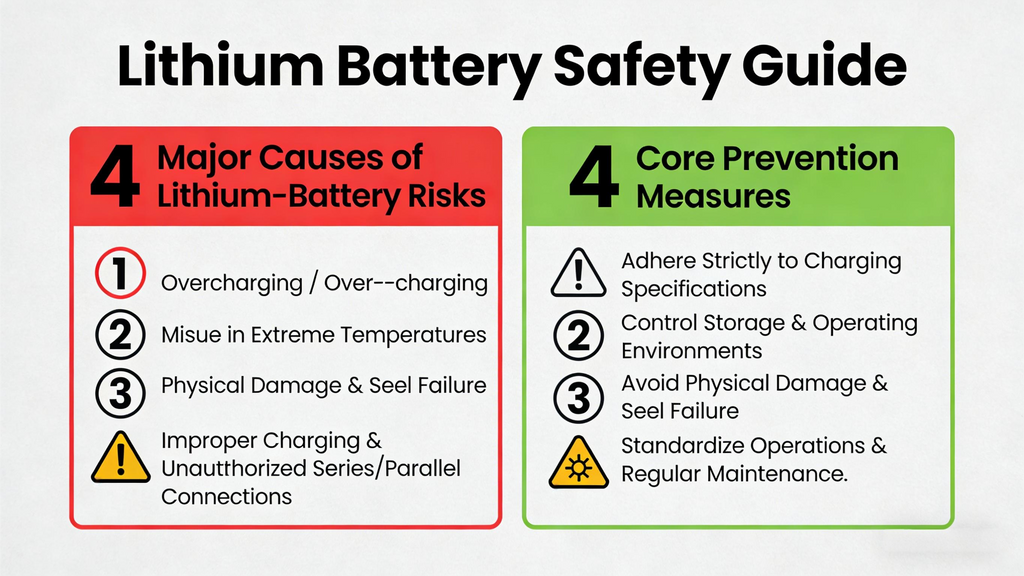 Stay Safe with Lithium Batteries: Simple Habits to Prevent Risks in Storage and Use