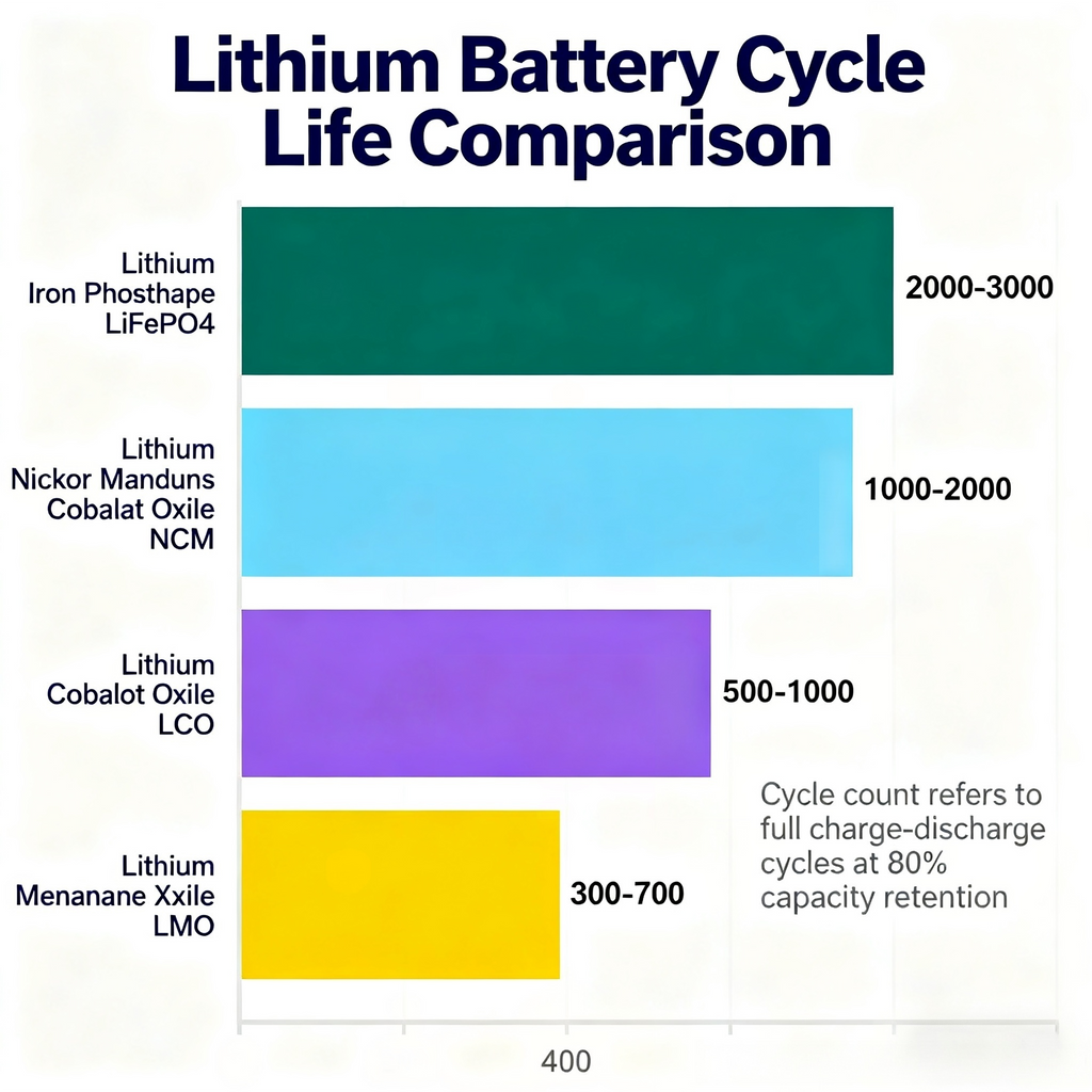What Are Lithium Battery Cycle Counts and How to Extend Them?