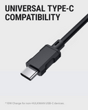 HULKMAN SC1.0 65W Wall Charger for ALPHA Series Jump Starters, Fast Charger Compatible with ALPHA 65, ALPHA 85, ALPHA 85S, ALPHA 100, ALPHA MAX and ALPHA PRO, with USB-C Cable