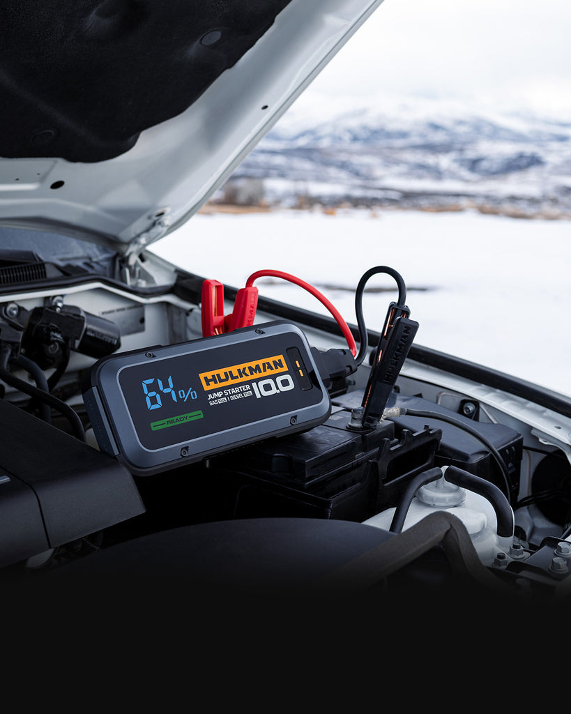 HULKMAN Alpha100 Jump Starter 4000A 32000mAh 40℉ Start Car Starter