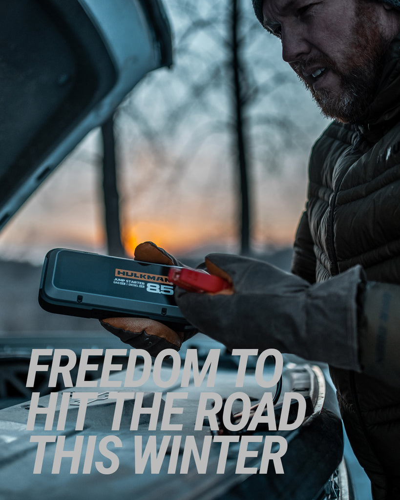 HULKMAN Alpha 85S 2000A Portable Jump Starter with 40°F Start Tech