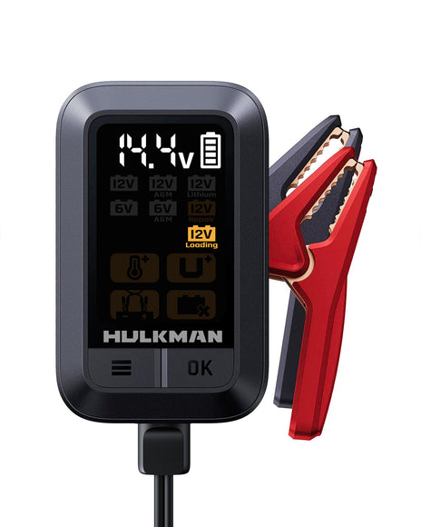 HULKMAN Sigma 1 Amp Automatic Car Battery Charger and Maintainer